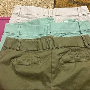 Loft 3 pairs of shorts Sz 12
